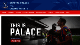 What Cpfctickets.com website looked like in 2018 (5 years ago)