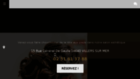 What Claudia-creation.fr website looked like in 2018 (8 years ago)