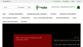What Canadiangardensupply.com website looked like in 2018 (5 years ago)