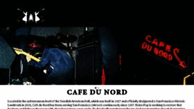 What Cafedunord.com website looked like in 2018 (5 years ago)