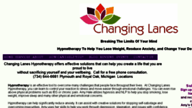 What Changing-lanes.com website looked like in 2018 (5 years ago)