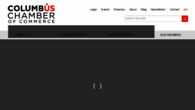What Columbus.org website looked like in 2018 (5 years ago)