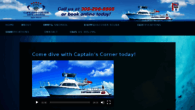 What Captainscorner.com website looked like in 2018 (5 years ago)