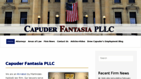 What Capuderfantasia.com website looked like in 2018 (5 years ago)
