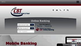 What Cbthomebank.com website looked like in 2018 (5 years ago)