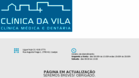 What Clinicadavila.net website looked like in 2018 (5 years ago)