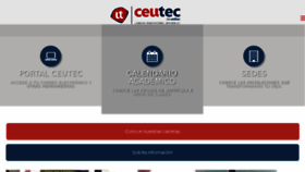 What Ceutec.hn website looked like in 2018 (5 years ago)
