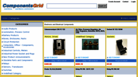What Componentsgrid.com website looked like in 2018 (5 years ago)