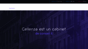 What Cellenza.com website looked like in 2018 (5 years ago)