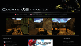What Counter-strike-download-cs.com website looked like in 2018 (5 years ago)