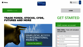 What Cornertrader.com website looked like in 2018 (5 years ago)
