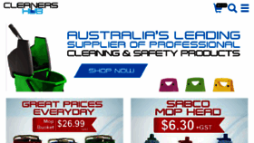 What Cleanershub.com.au website looked like in 2018 (5 years ago)