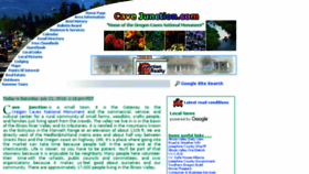 What Cavejunction.com website looked like in 2018 (5 years ago)