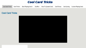 What Coolcardtricks.net website looked like in 2018 (5 years ago)