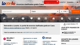 What Cusco.locanto.com.pe website looked like in 2018 (5 years ago)
