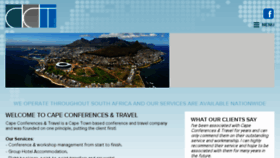What Cape-conferences.co.za website looked like in 2018 (5 years ago)