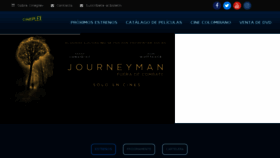What Cineplex.com.co website looked like in 2018 (5 years ago)
