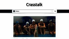 What Crasstalk.com website looked like in 2018 (5 years ago)