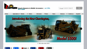 What Cherrington.net website looked like in 2018 (5 years ago)
