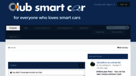 What Clubsmartcar.com website looked like in 2018 (5 years ago)