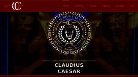 What Claudius-caesar.at website looked like in 2018 (5 years ago)
