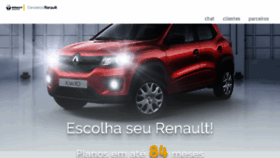 What Consorciorenault.com.br website looked like in 2018 (5 years ago)