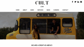 What Cultldn.com website looked like in 2018 (5 years ago)