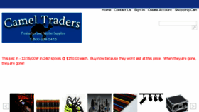 What Cameltraders.com website looked like in 2018 (5 years ago)
