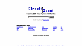 What Circuitscout.com website looked like in 2018 (5 years ago)