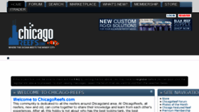 What Chicagoreefs.com website looked like in 2018 (5 years ago)