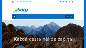 What Ck-hory.cz website looked like in 2018 (5 years ago)