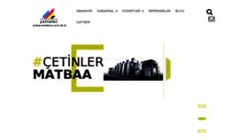 What Cetinlermatbaa.com website looked like in 2018 (5 years ago)