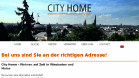 What City-home.de website looked like in 2018 (5 years ago)