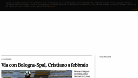 What Corrierebologna.it website looked like in 2018 (5 years ago)