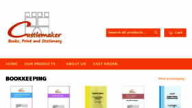 What Castlemakerbooks.co.uk website looked like in 2018 (5 years ago)