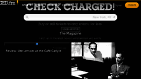 What Charged.fm website looked like in 2018 (5 years ago)