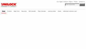What Contractor.unilock.com website looked like in 2018 (5 years ago)