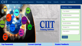 What Ciitinstitute.com website looked like in 2018 (5 years ago)