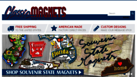What Classicmagnets.com website looked like in 2018 (5 years ago)