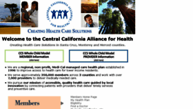 What Ccah-alliance.org website looked like in 2018 (5 years ago)