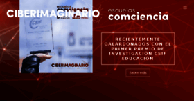 What Ciberimaginario.es website looked like in 2018 (5 years ago)