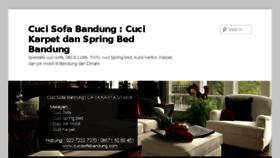 What Cucisofabandung.com website looked like in 2018 (5 years ago)