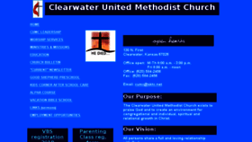 What Clearwaterumc.com website looked like in 2018 (5 years ago)