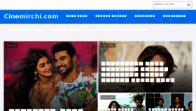 What Cinemirchi.com website looked like in 2018 (5 years ago)