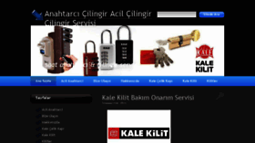 What Cilingirservis.com website looked like in 2018 (5 years ago)
