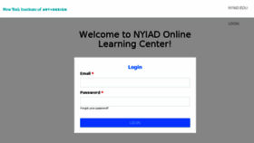 What Courses.nyiad.edu website looked like in 2018 (5 years ago)