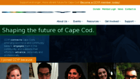 What Capecodyoungprofessionals.org website looked like in 2018 (5 years ago)