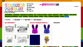 What Coloringpages.se website looked like in 2018 (5 years ago)