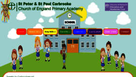 What Carbrookeschool.co.uk website looked like in 2018 (5 years ago)
