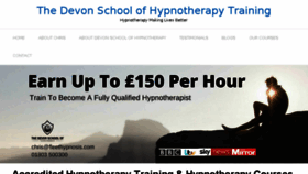 What Chrisfleethypnotherapytraining.co.uk website looked like in 2018 (5 years ago)
